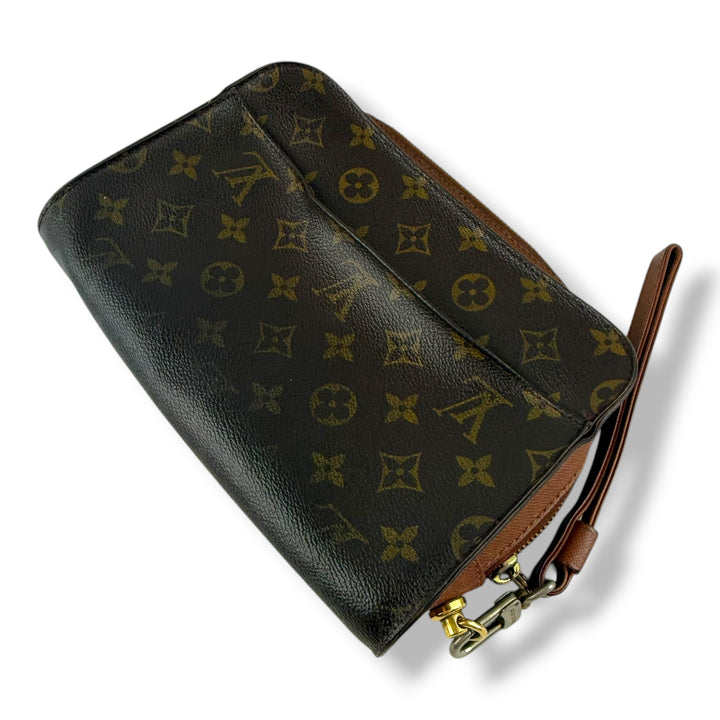 Louis Vuitton Brown Monogram Orsay Clutch Bag