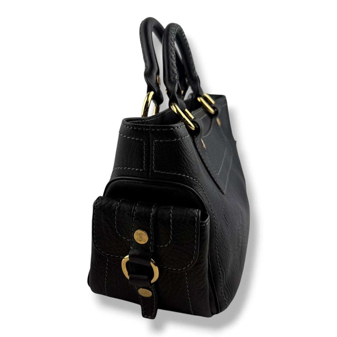 Celine Boogie Black Tote Bag