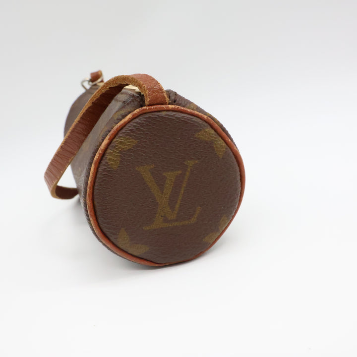 Louis Vuitton Vintage Brown Monogram Mini Papillon Pouch