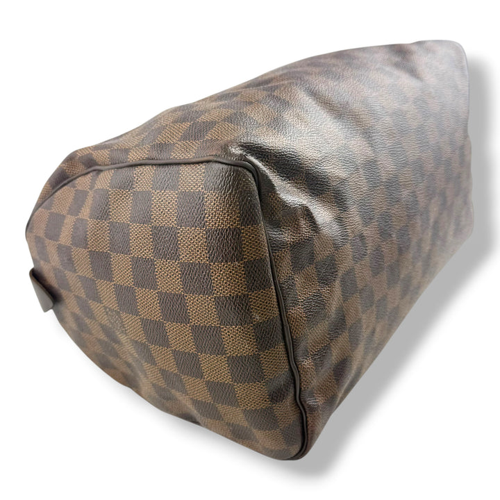 Louis Vuitton Speedy 30 Brown Damier Ebene Handbag