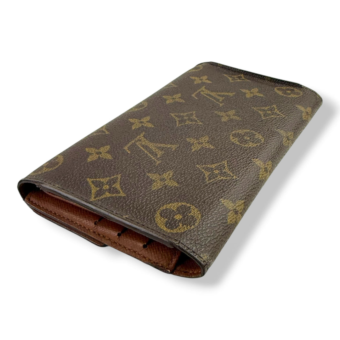 Louis Vuitton Trifold Brown Monogram Femme Wallet