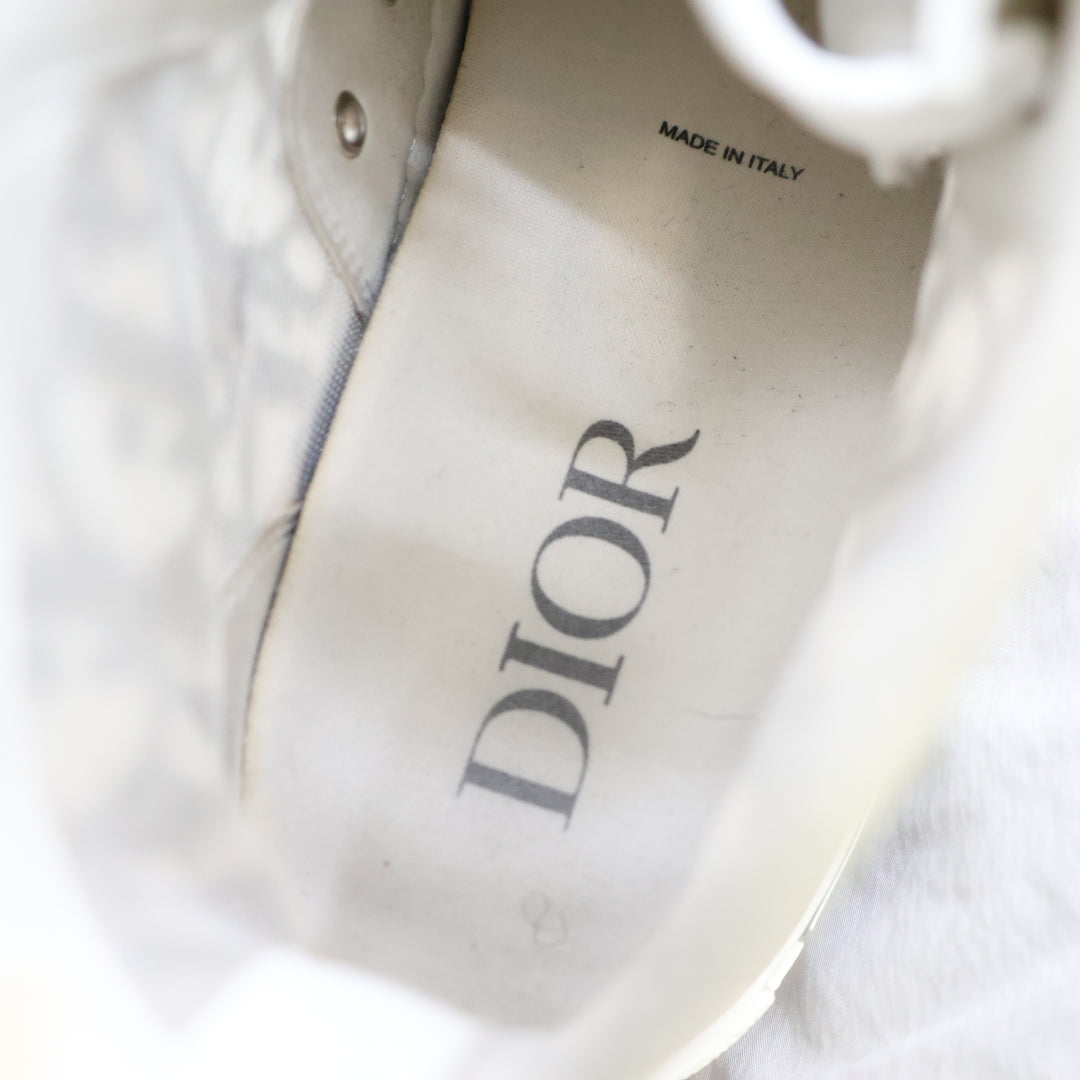Dior B23 Beige Oblique High Sneakers UK 4 / EU 37