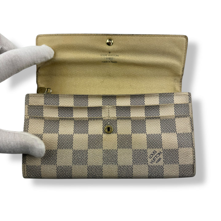 Louis Vuitton Sarah Damier Azur Femme Wallet