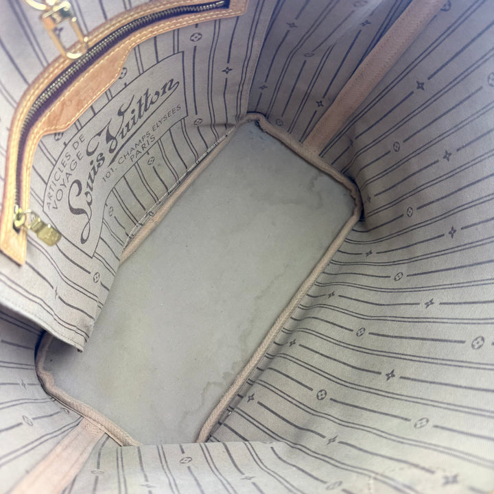 Louis Vuitton Brown Monogram Neverfull MM Handbag