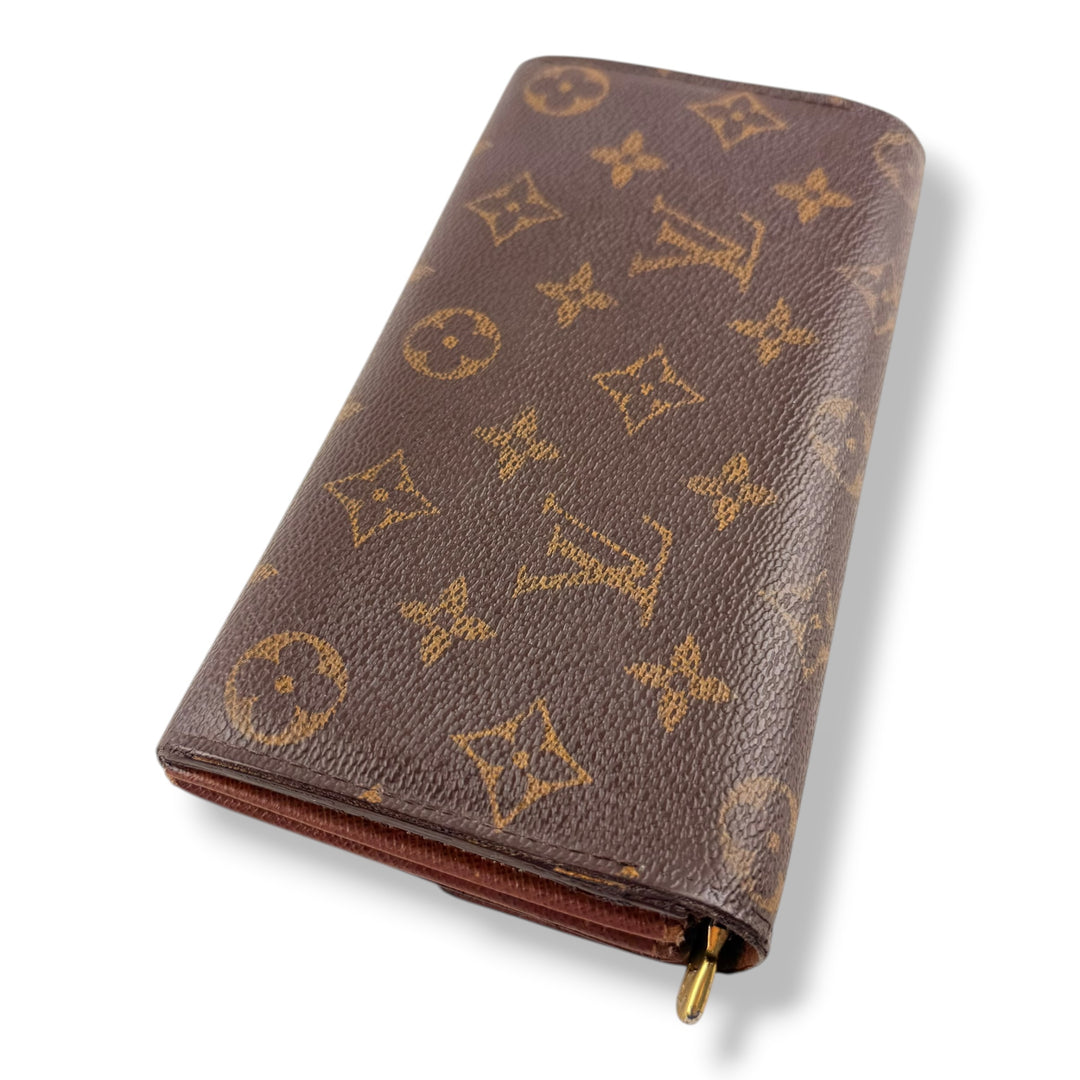 Louis Vuitton Sarah Brown Monogram Femme Wallet