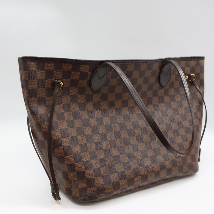 Louis Vuitton Brown Damier Neverfull MM Handbag