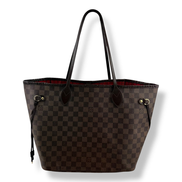 Louis Vuitton Brown Damier Neverfull MM Handbag