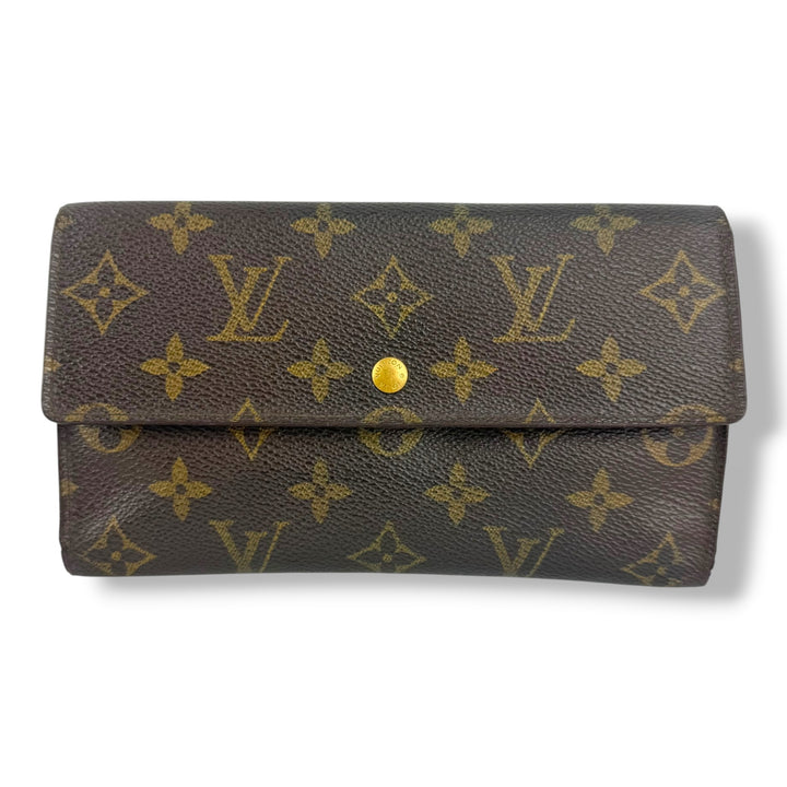 Louis Vuitton Trifold Brown Monogram Femme Wallet