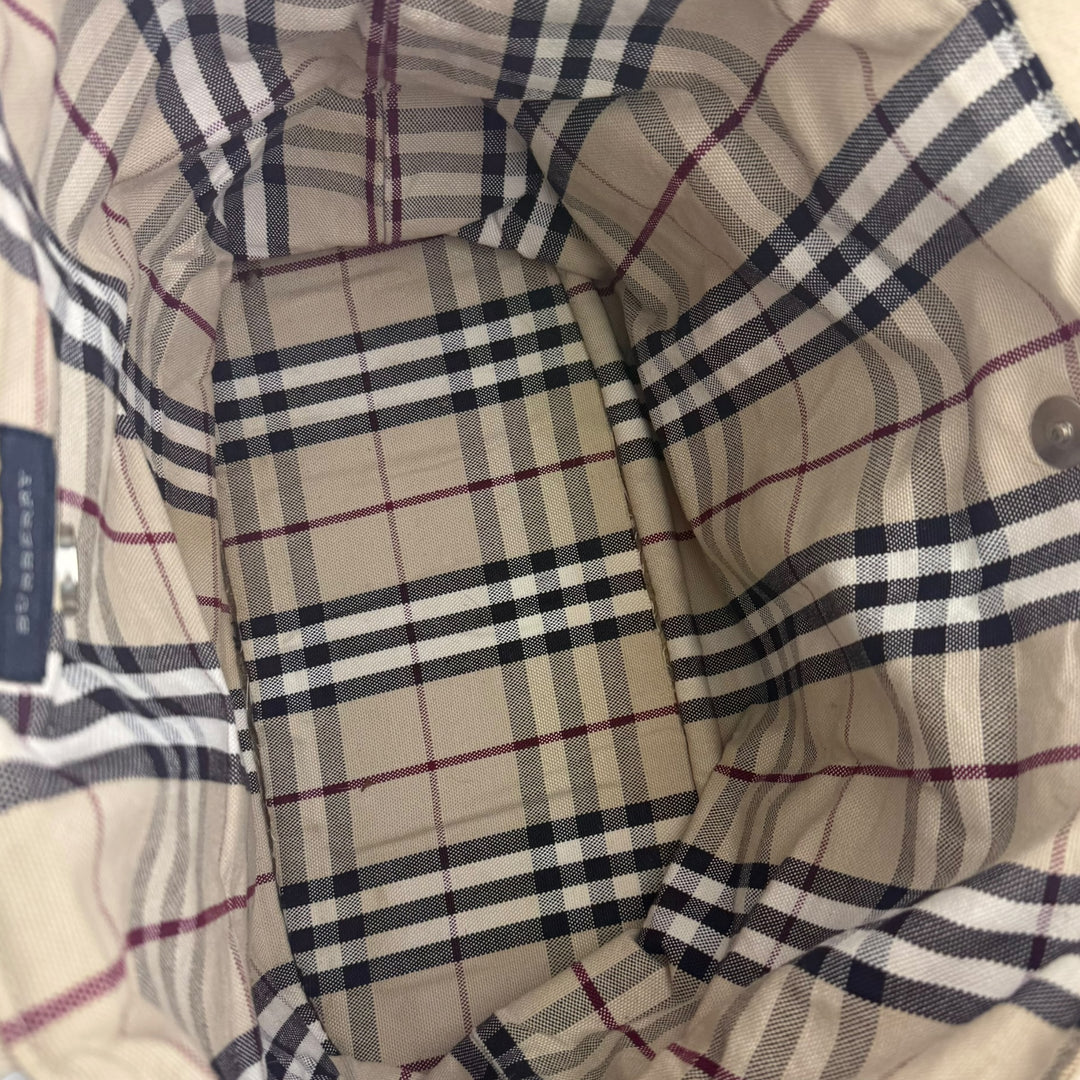 Burberry Cloth Vintage Check Tote Bag
