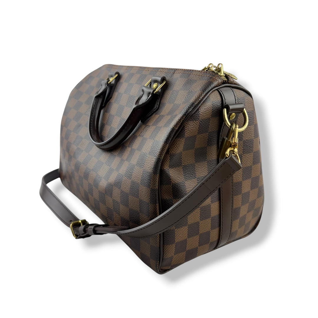 Louis Vuitton Brown Damier Speedy Bandouliere 30 Handbag