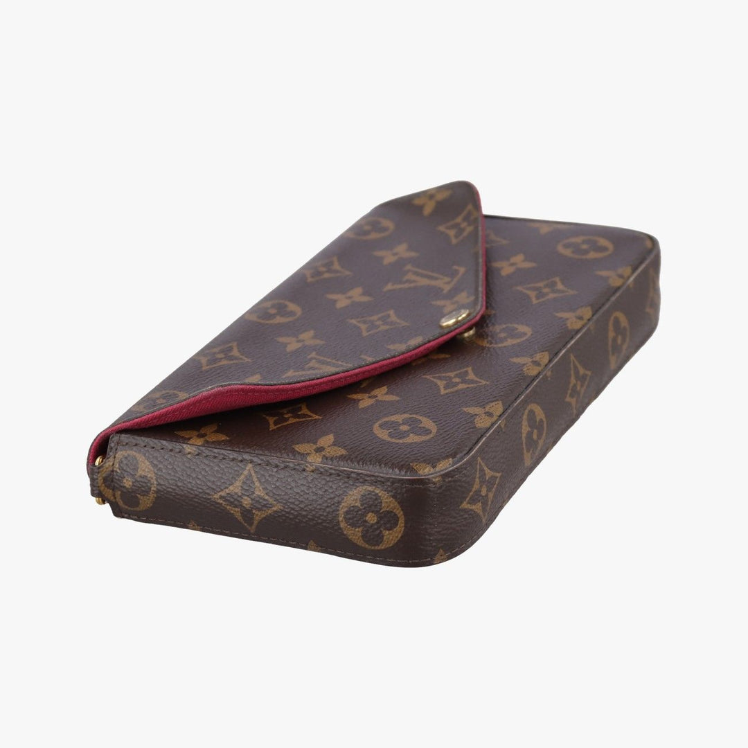 Louis Vuitton Felicie Pochette Brown Monogram Handbag