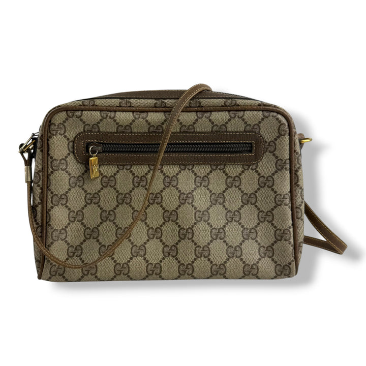 Gucci GG Vintage Beige Crossbody Bag