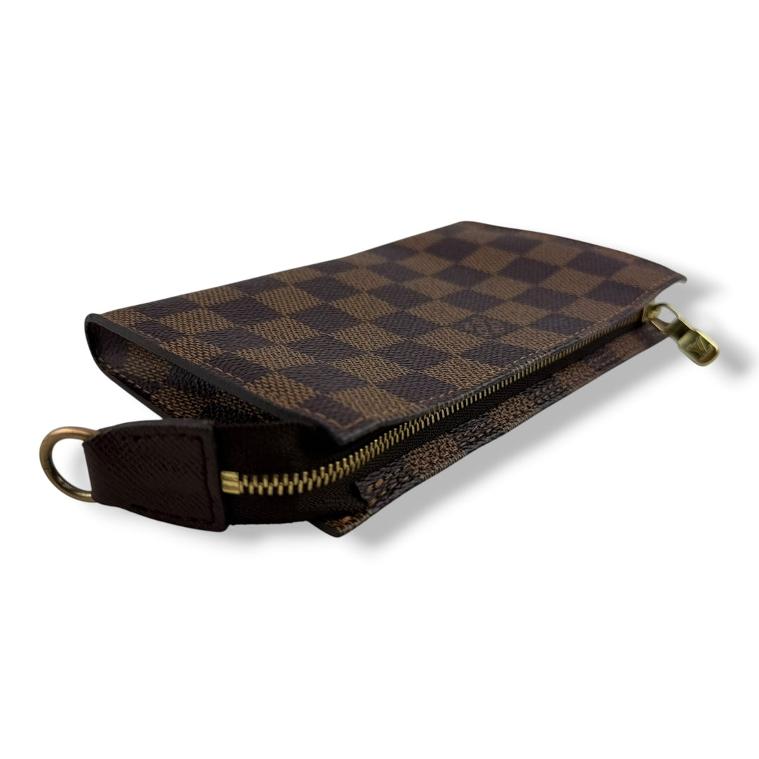 Louis Vuitton Brown Damier Classic Signature Mini Bucket Pouch Bag