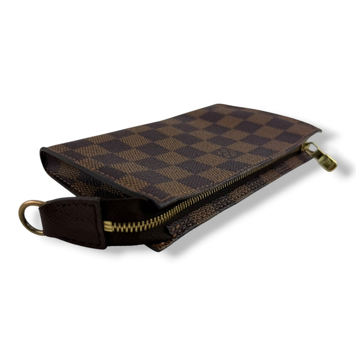 Louis Vuitton Brown Damier Classic Signature Mini Bucket Pouch Bag