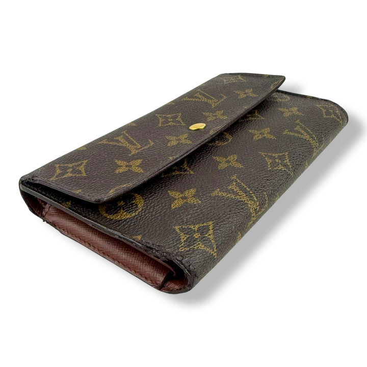 Louis Vuitton Trifold Brown Monogram Femme Wallet