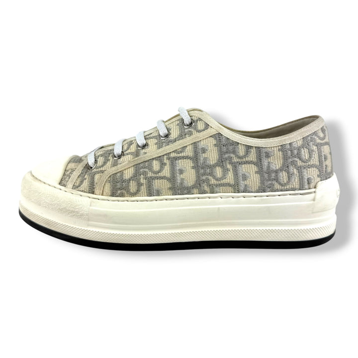 Dior Walk 'N' Dior Oblique Platform Sneakers UK 5.5 / EU 38.5