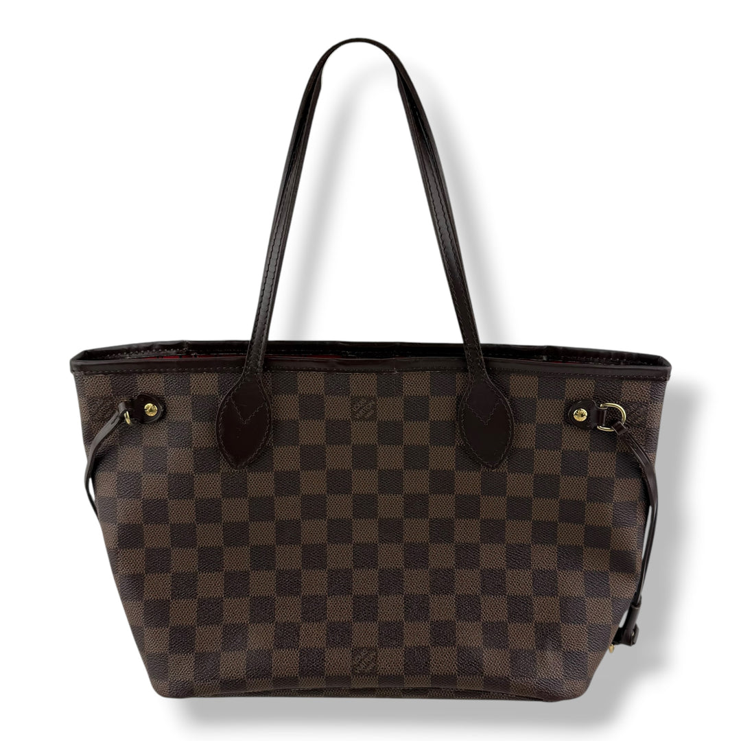 Louis Vuitton Brown Damier Neverfull PM Handbag