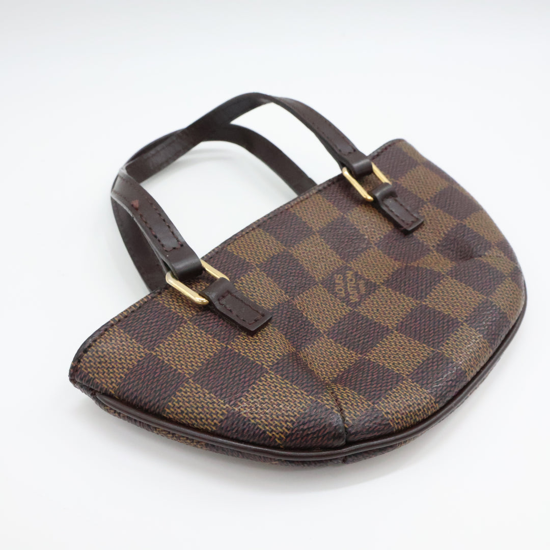 Louis Vuitton Damier Ebene Mini Manosque Pochette