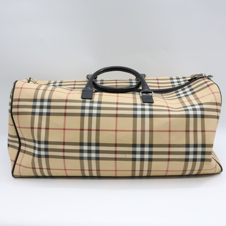 Burberry Check Duffle Beige Bag