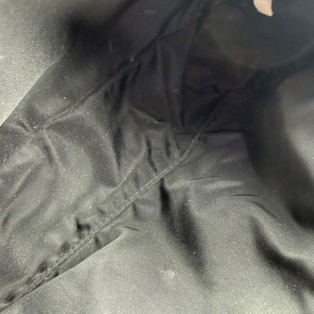Prada Black Nylon Pochette Handbag