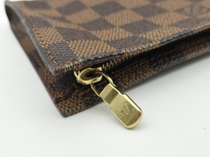 Louis Vuitton Brown Damier Classic Signature Mini Bucket Pouch Bag