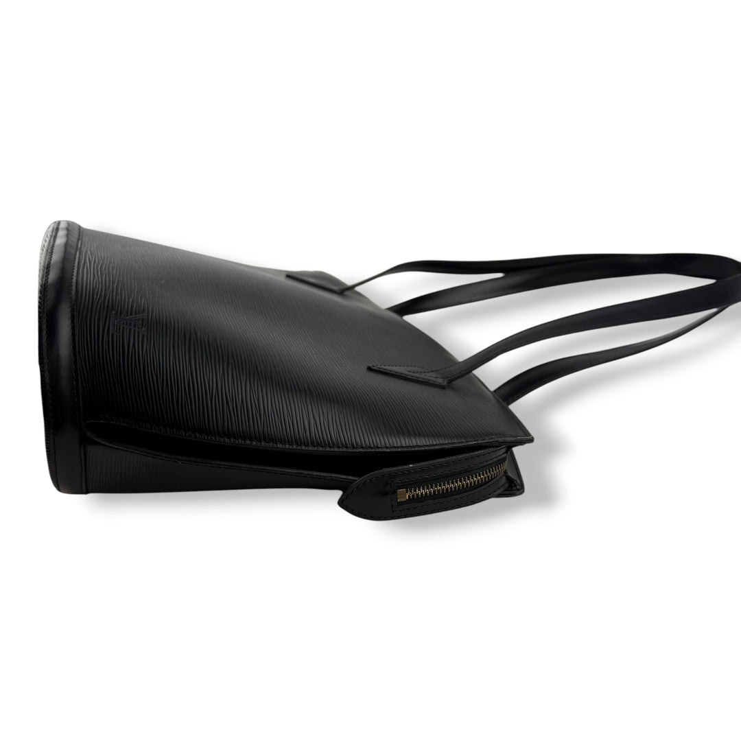 Louis Vuitton Saint Jacques Black Epi Leather Handbag