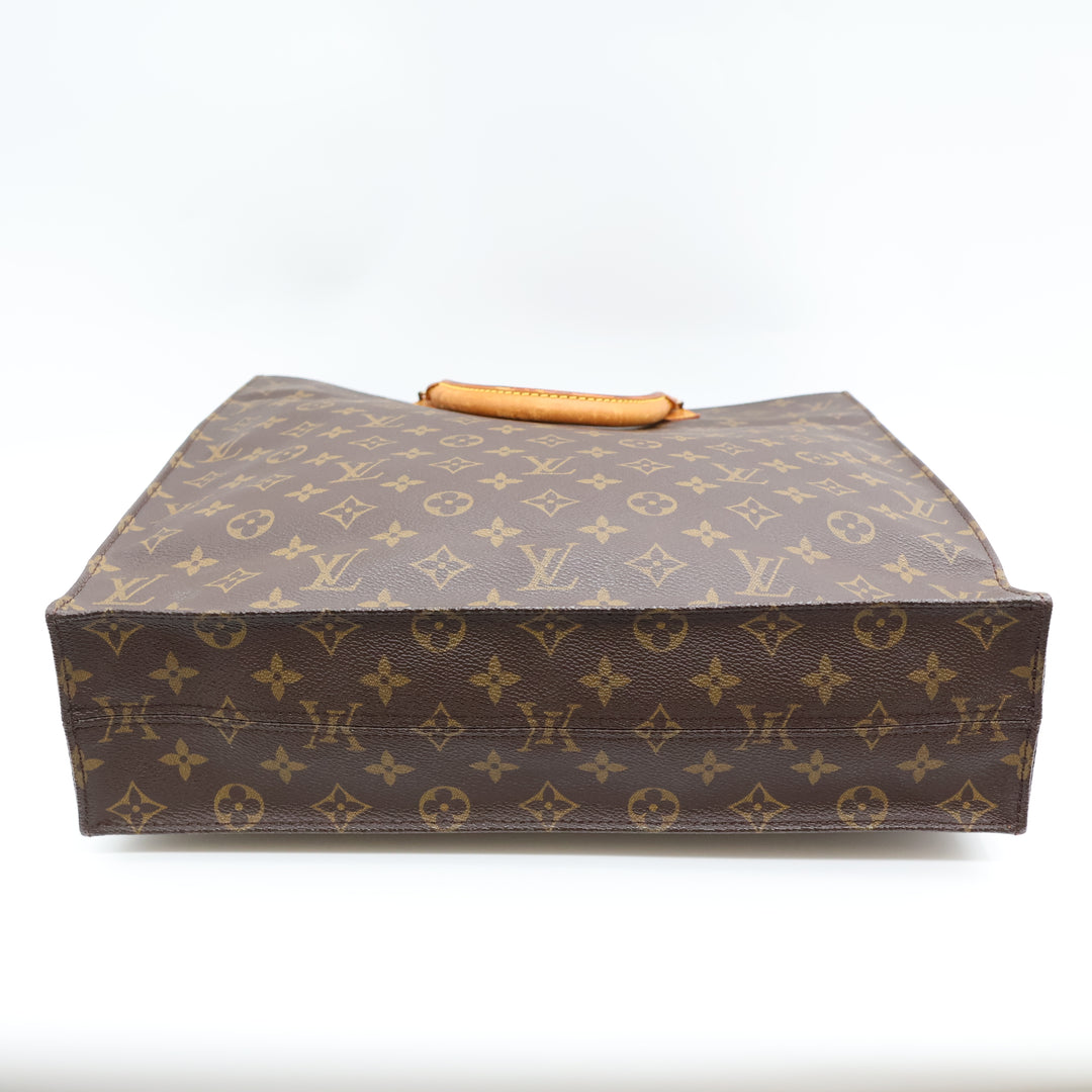 Louis Vuitton Brown Monogram Sac Plat Handbag