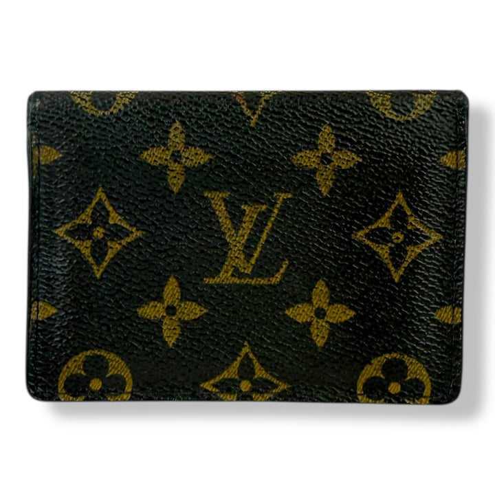 Louis Vuitton Brown Monogram Card Wallet