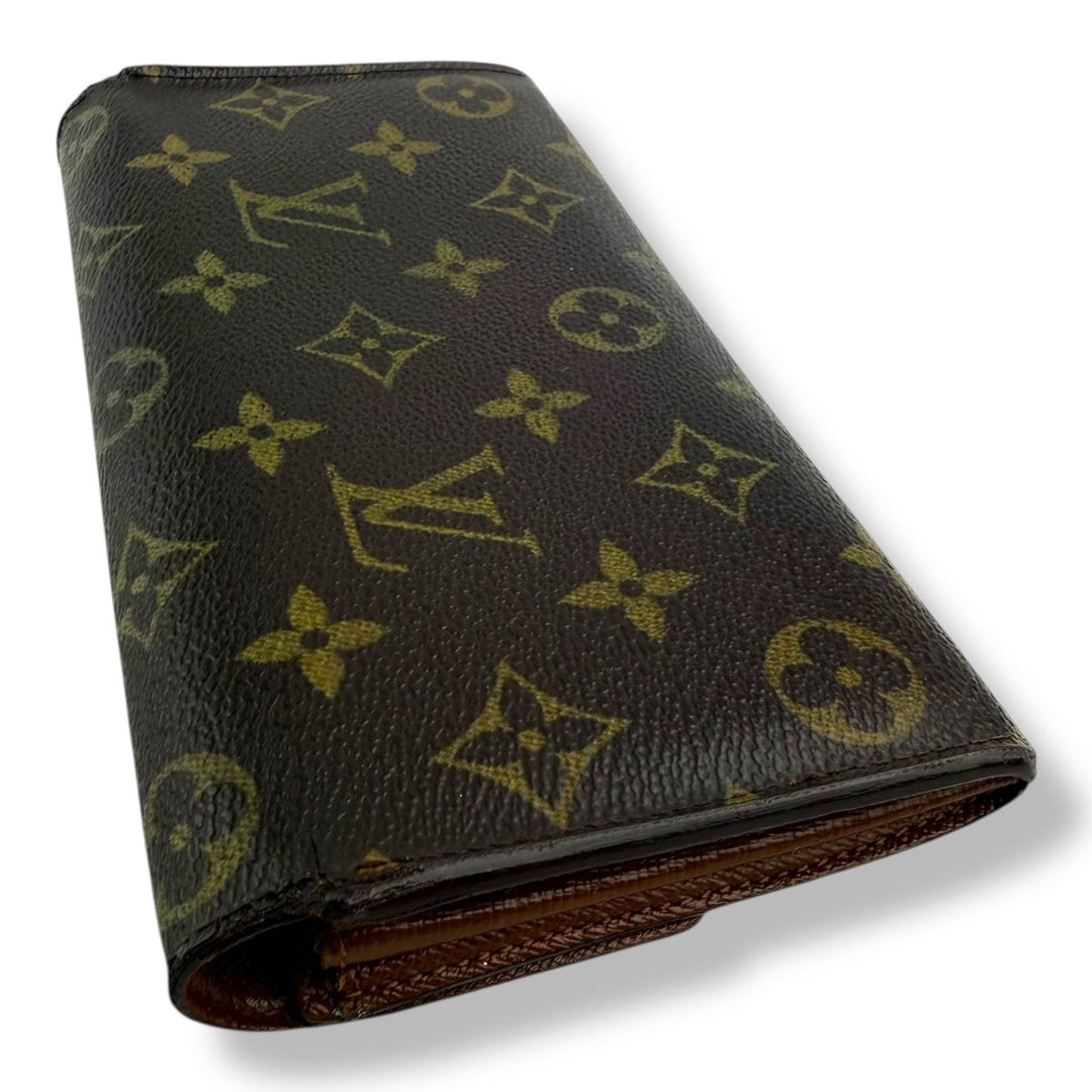 Louis Vuitton Sarah Brown Monogram Femme Wallet