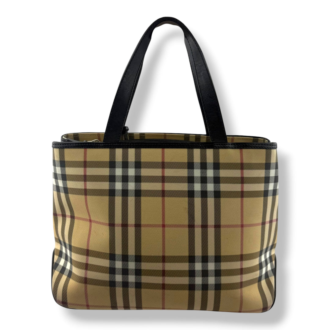 Burberry Vintage Nova Check Tote Bag