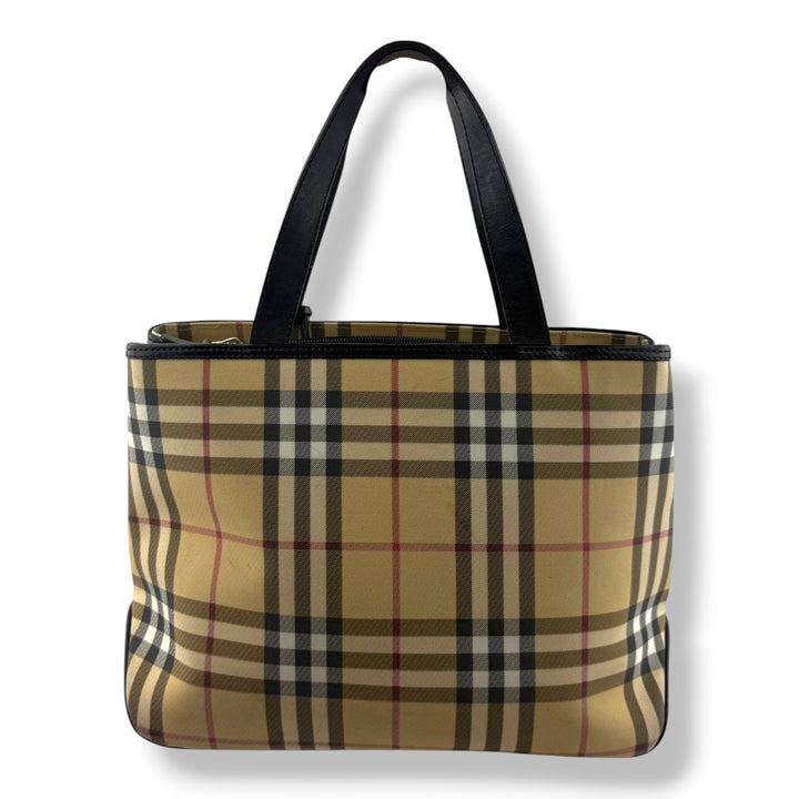 Burberry Vintage Nova Check Tote Bag