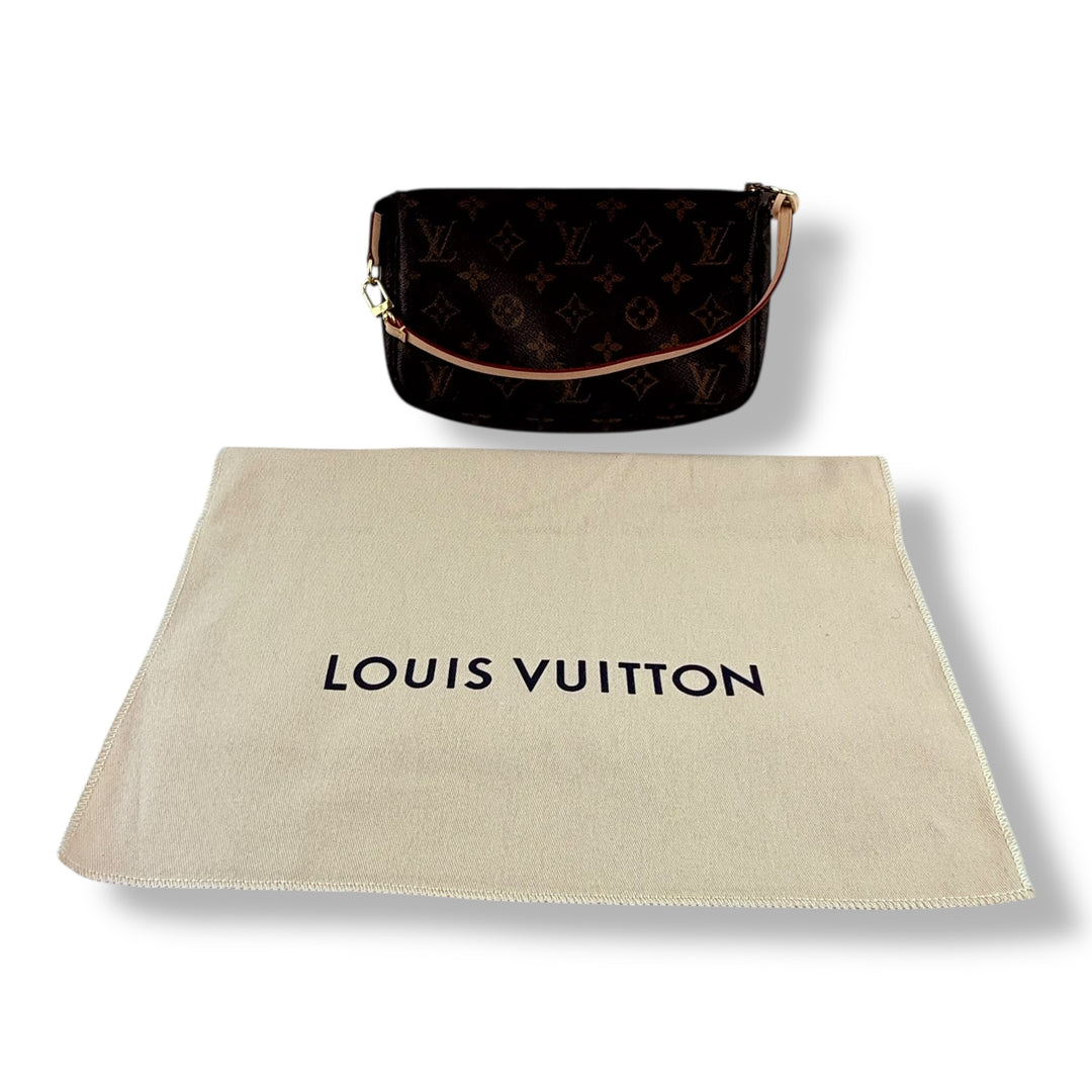 Louis Vuitton Pochette Accessories Brown Monogram Clutch Bag
