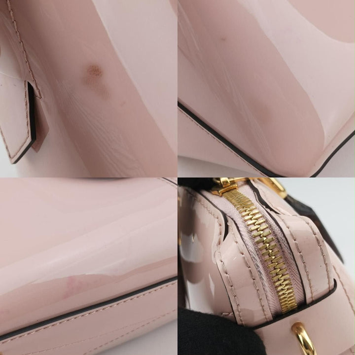 Louis Vuitton Rose Ballerine Vernis Miroir Tote Bag