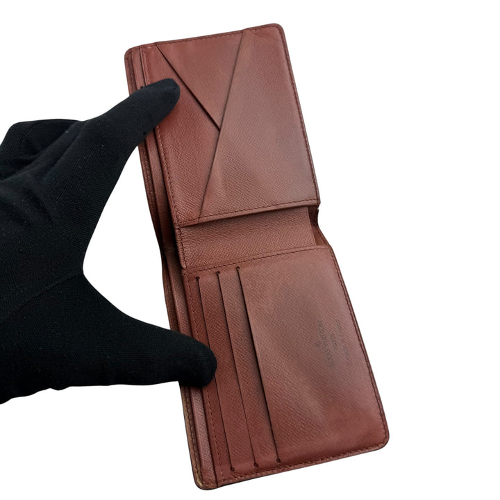 Louis Vuitton Vintage Bifold Brown Monogram Wallet