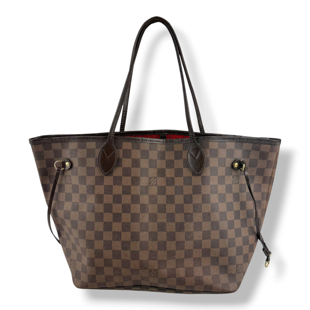 Louis Vuitton Brown Damier Neverfull MM Handbag