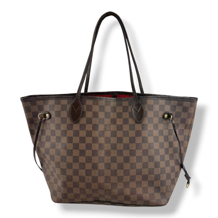 Louis Vuitton Brown Damier Neverfull MM Handbag