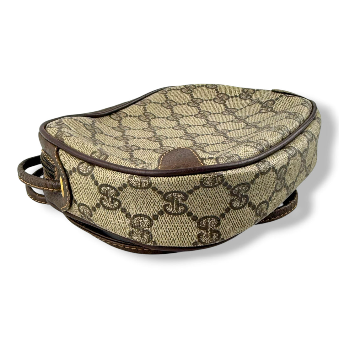 Gucci Vintage Beige Sherry Line Crossbody Handbag