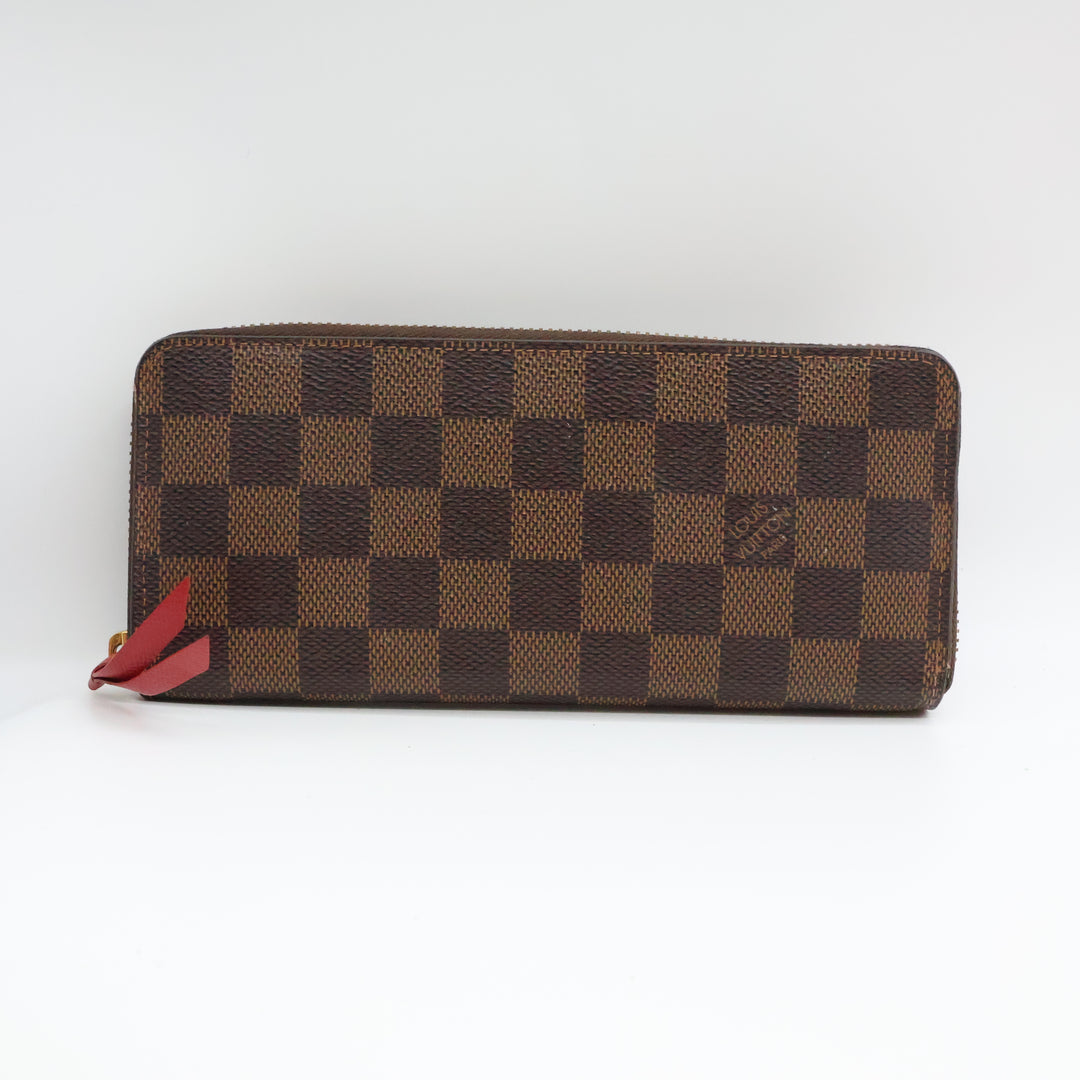 Louis Vuitton Clemence Brown Monogram Femme Wallet