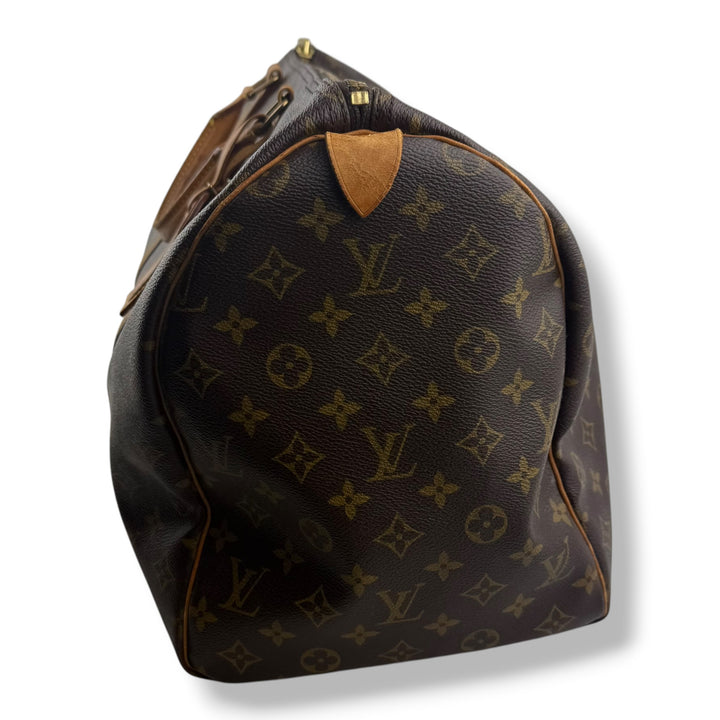 Louis Vuitton Vintage Brown Monogram 50 Keepall Duffle Bag