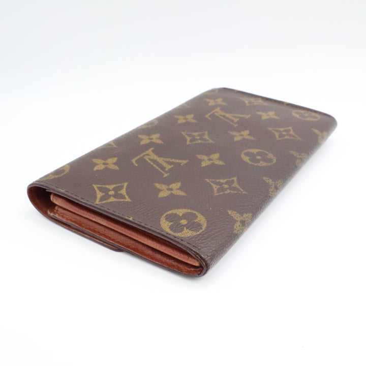 Louis Vuitton Vintage Sarah Brown Monogram Femme Wallet 8593