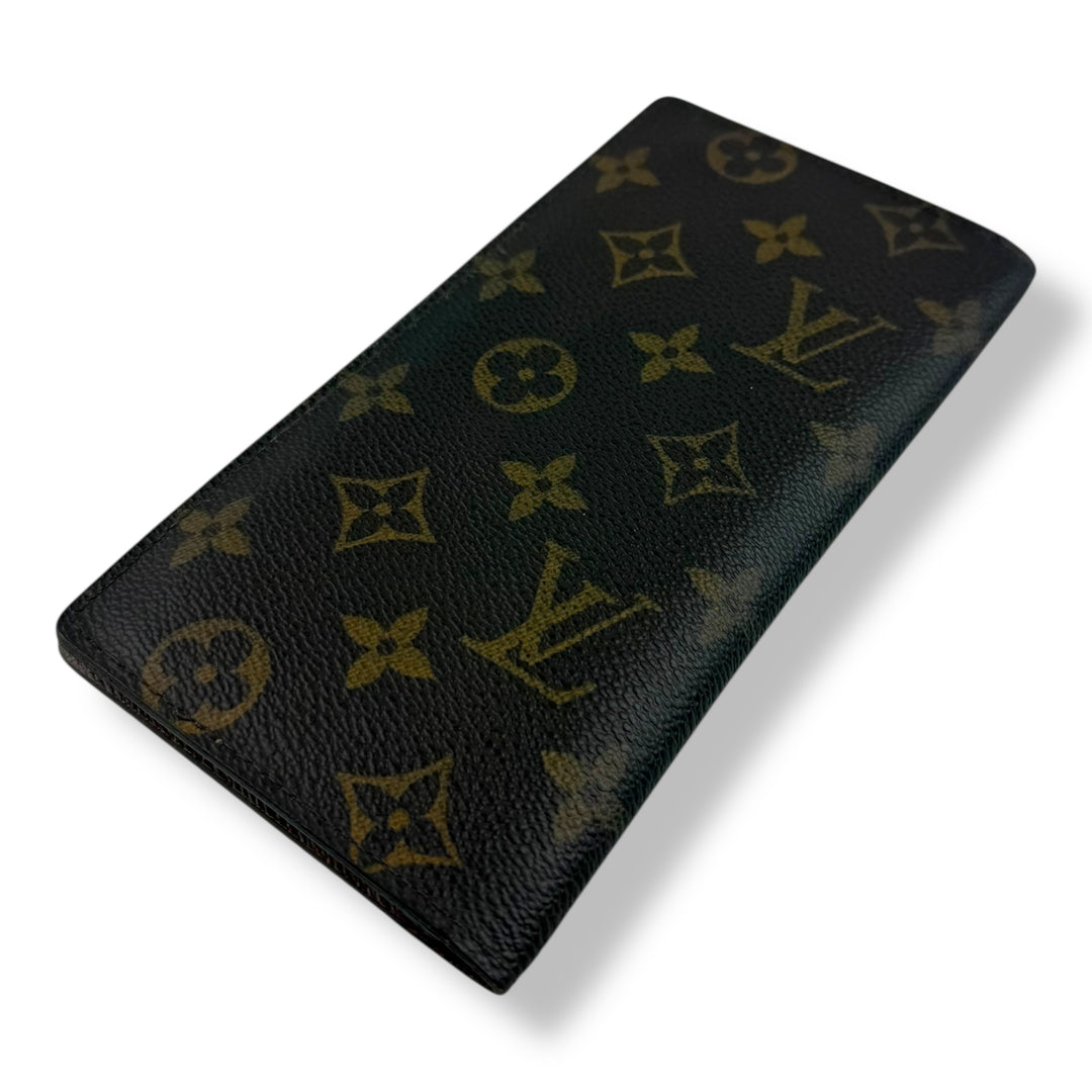 Louis Vuitton Long Bifold Brown Monogram Wallet