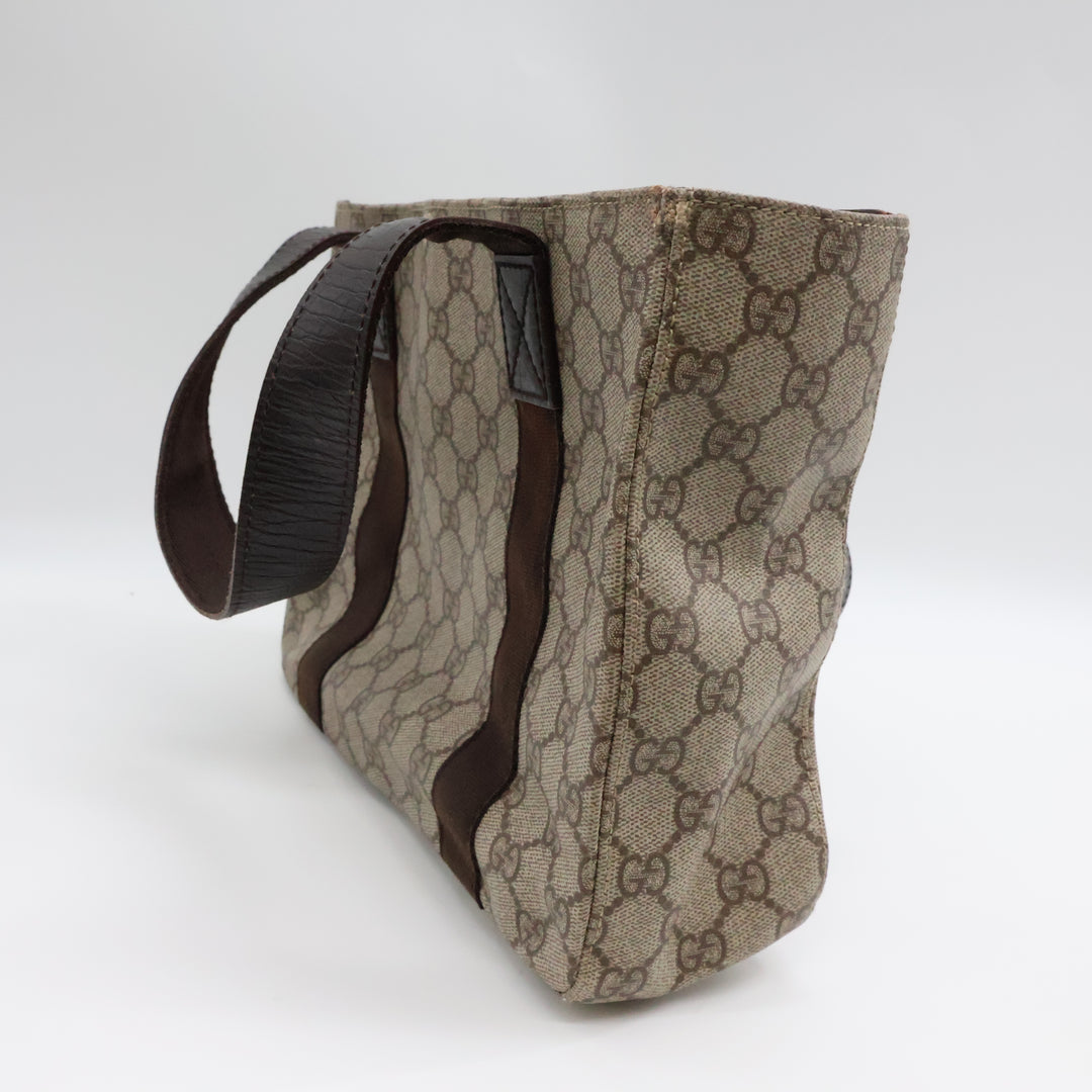 Gucci GG Canvas Beige Tote Bag