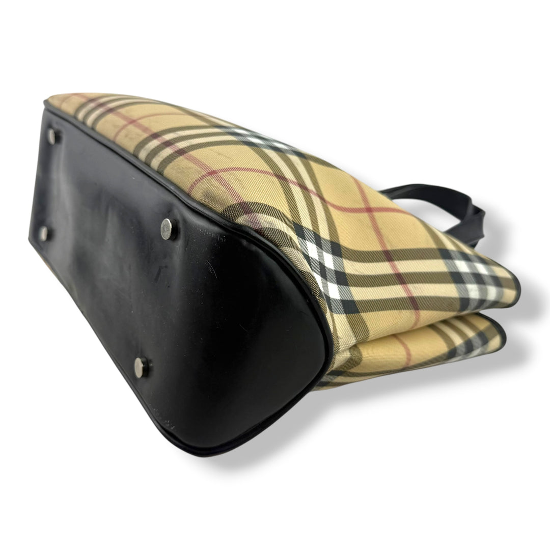 Burberry Vintage Nova Check Tote Bag