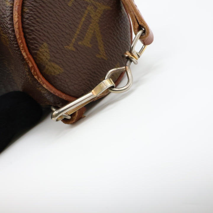 Louis Vuitton Vintage Brown Monogram Mini Papillon Pouch