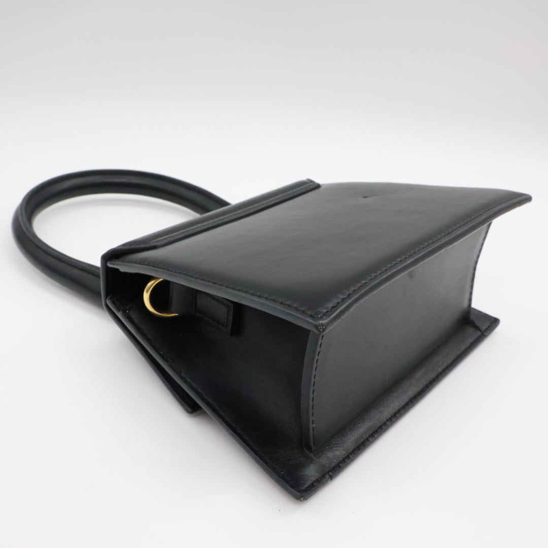 Jacquemus Le Chiquito Medium Black Moyen Crossbody Handbag