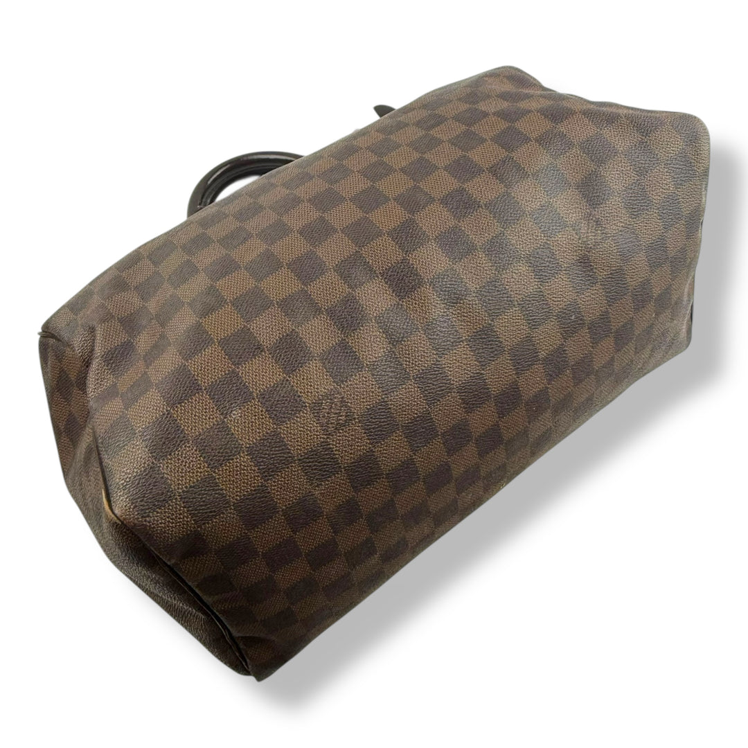 Louis Vuitton Speedy 35 Brown Damier Handbag