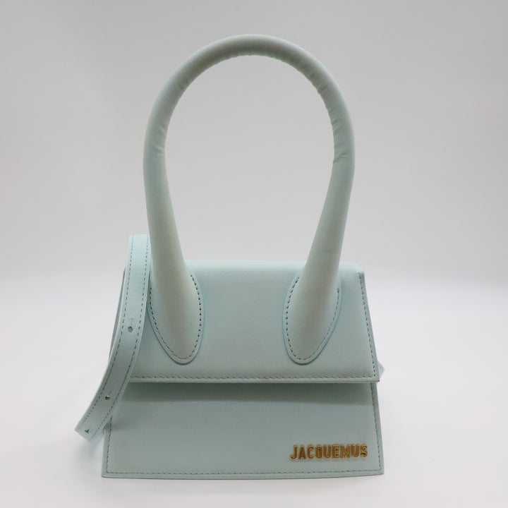 Jacquemus Le Chiquito Medium Light Blue Moyen Crossbody Handbag