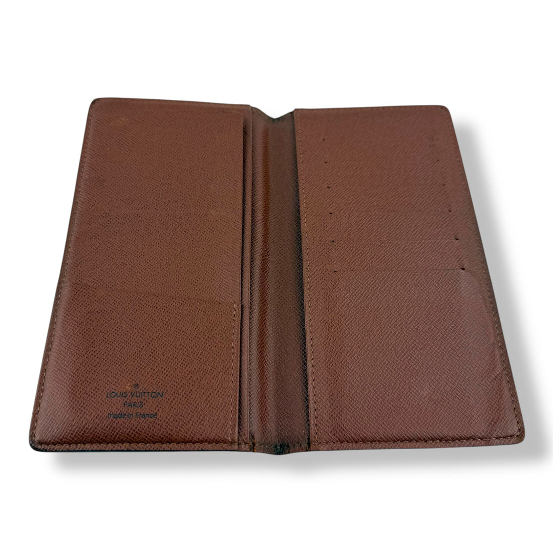 Louis Vuitton Long Bifold Brown Monogram Wallet