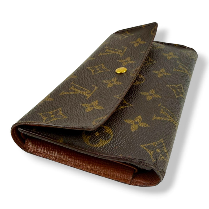 Louis Vuitton Trifold Brown Monogram Femme Wallet