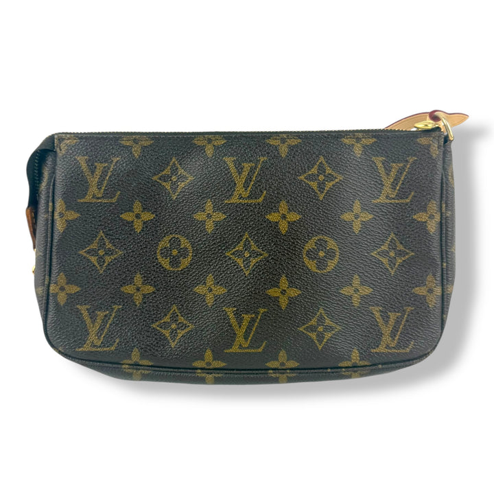 Louis Vuitton Pochette Accessories Brown Monogram Clutch Bag